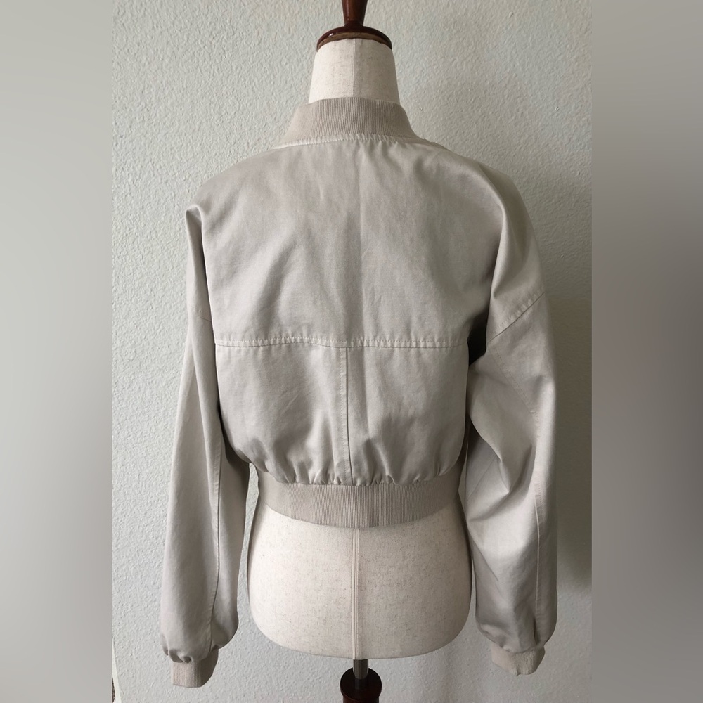NORDSTROM + EDIKTED - Crop Bomber Jacket - Picture 8 of 15